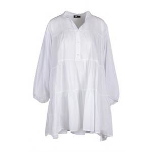 NEW MADE IN ITALY women's iyla cotton mini dress in white
